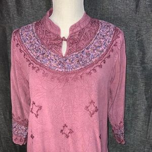 NWOT red cotton top